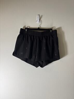 Gap Fit Black Star Athletic Shorts Sz L